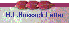 H.L.Hossack Letter